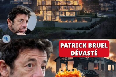 Patrick Bruel revient sur trois objets précieux perdus dans l’incendie de sa maison à Los Angeles