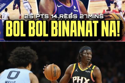 ANG PAGBANGON NG HIGANTE: BOL BOL, DERECHO BABAD NA SA ROTATION NG SUNS—SIYA NA NGA BA ANG “MINI-WEMBANYAMA” NG PHOENIX? NH